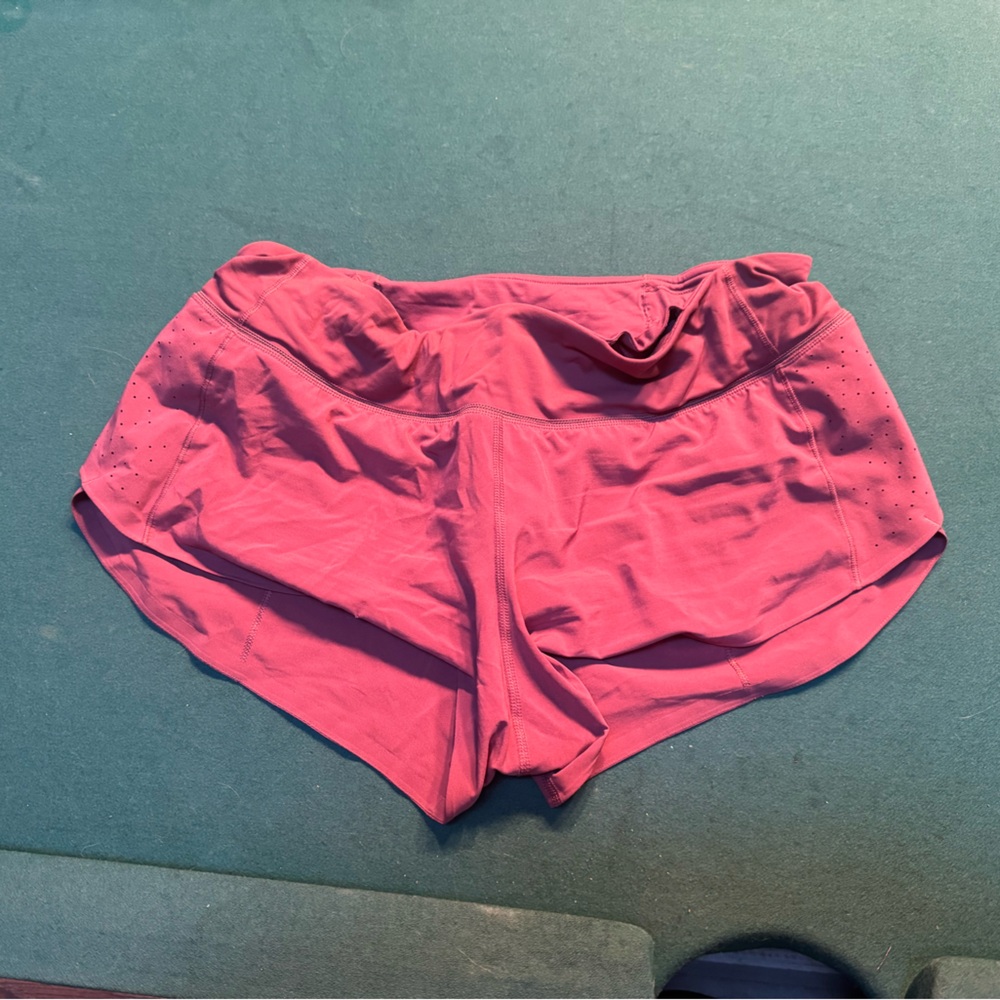 Lululemon Athletica Pink Athletic Shorts